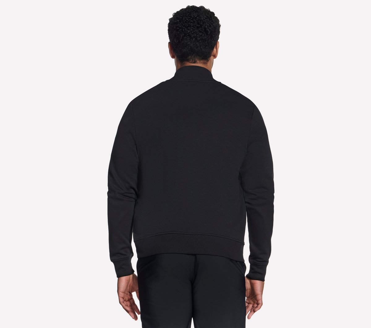The Hoodless Hoodie GO WALK Everywhere Jacket — BLACK