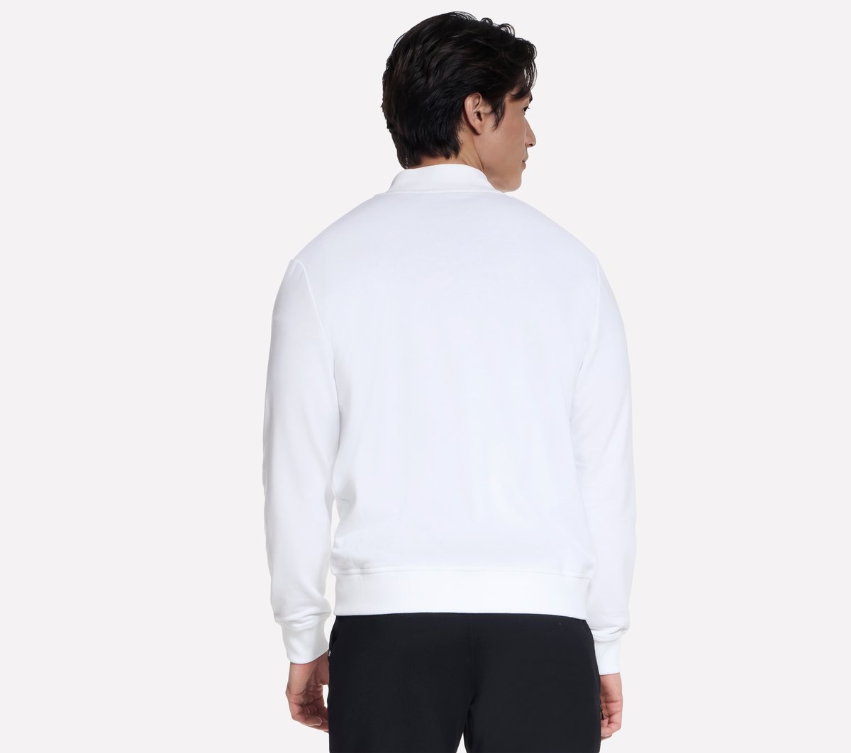 The Hoodless Hoodie GO WALK Everywhere Jacket — WHITE