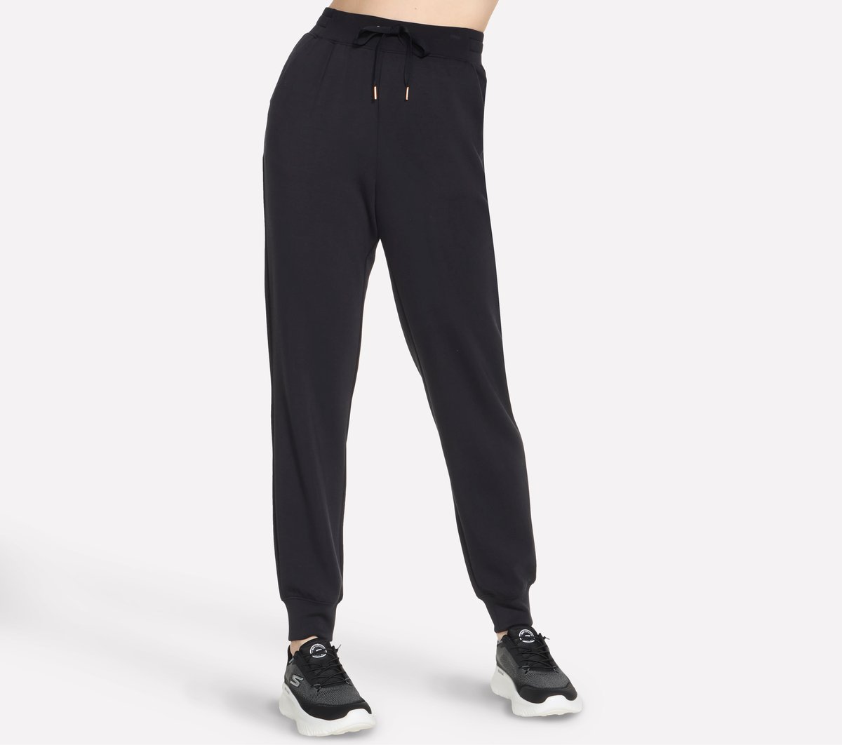 Skechers Cozy Luxe Jogger Hosen in Schwarz, Größe XL-image-198376406592