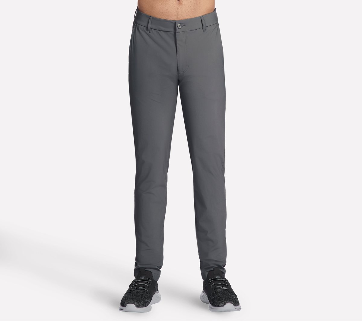 Skechers GO STRETCH Ultra Performance Pant en Negro/Marengo, talla 46