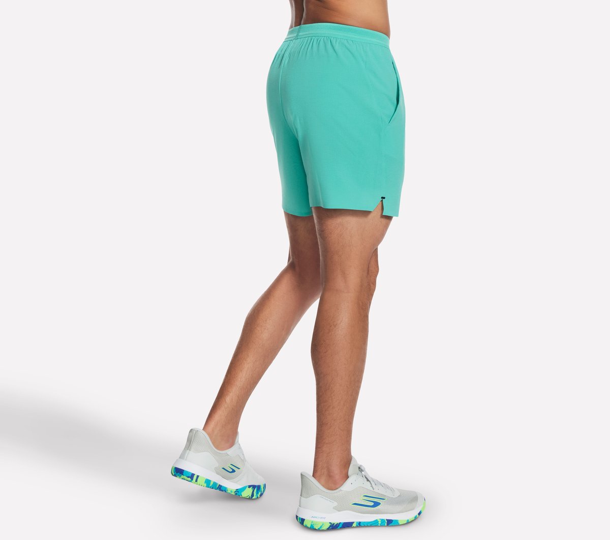 Volley 5 Inch Short — TURQUOISE / PINK