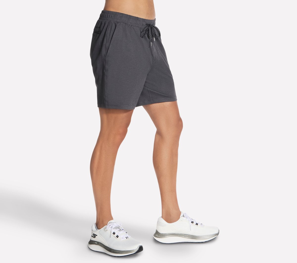 Weekend 7 Inch Short — BLACK / CHARCOAL