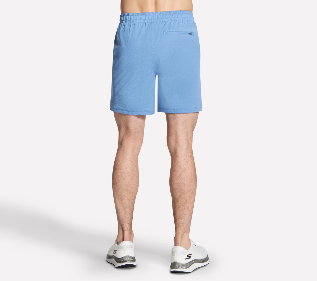 Weekend 7 Inch Short — WHITE / PERIWINKLE