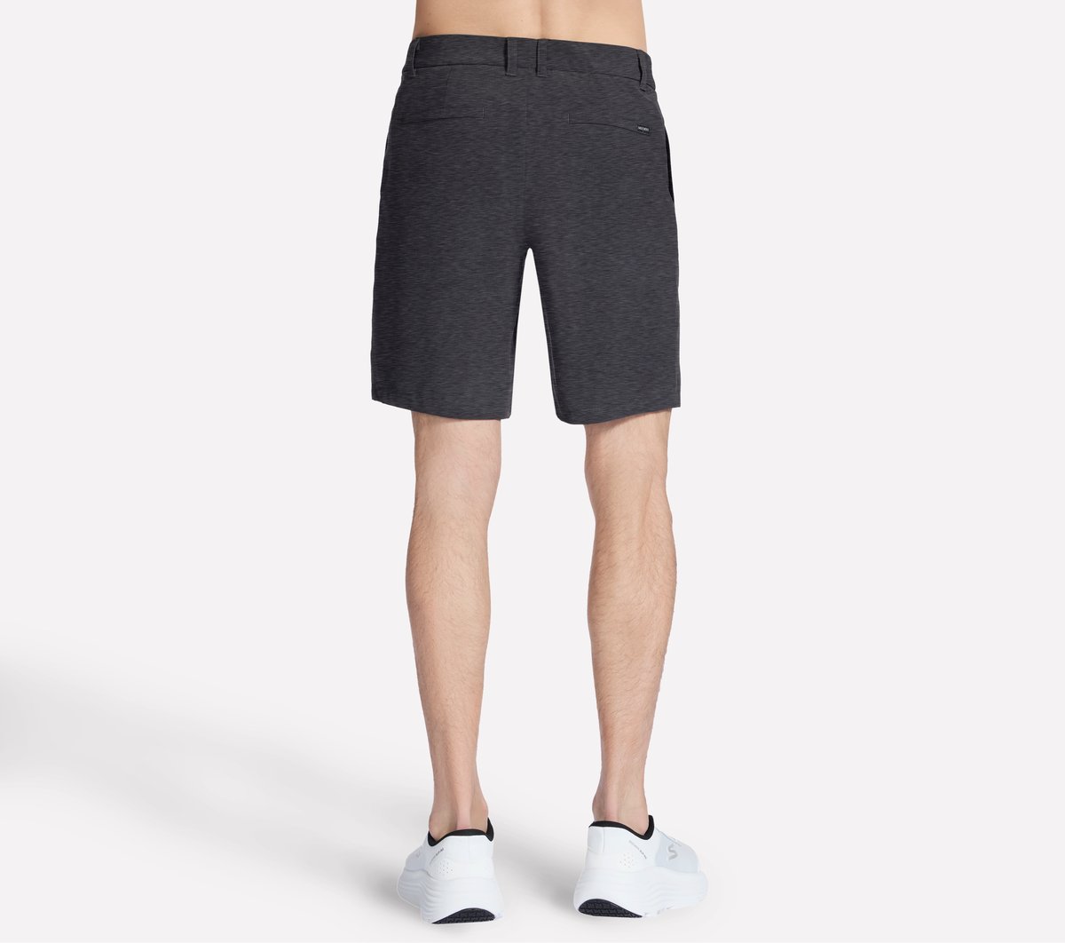 The GO WALK Everywhere 9-Inch Short — BLACK / CORAL