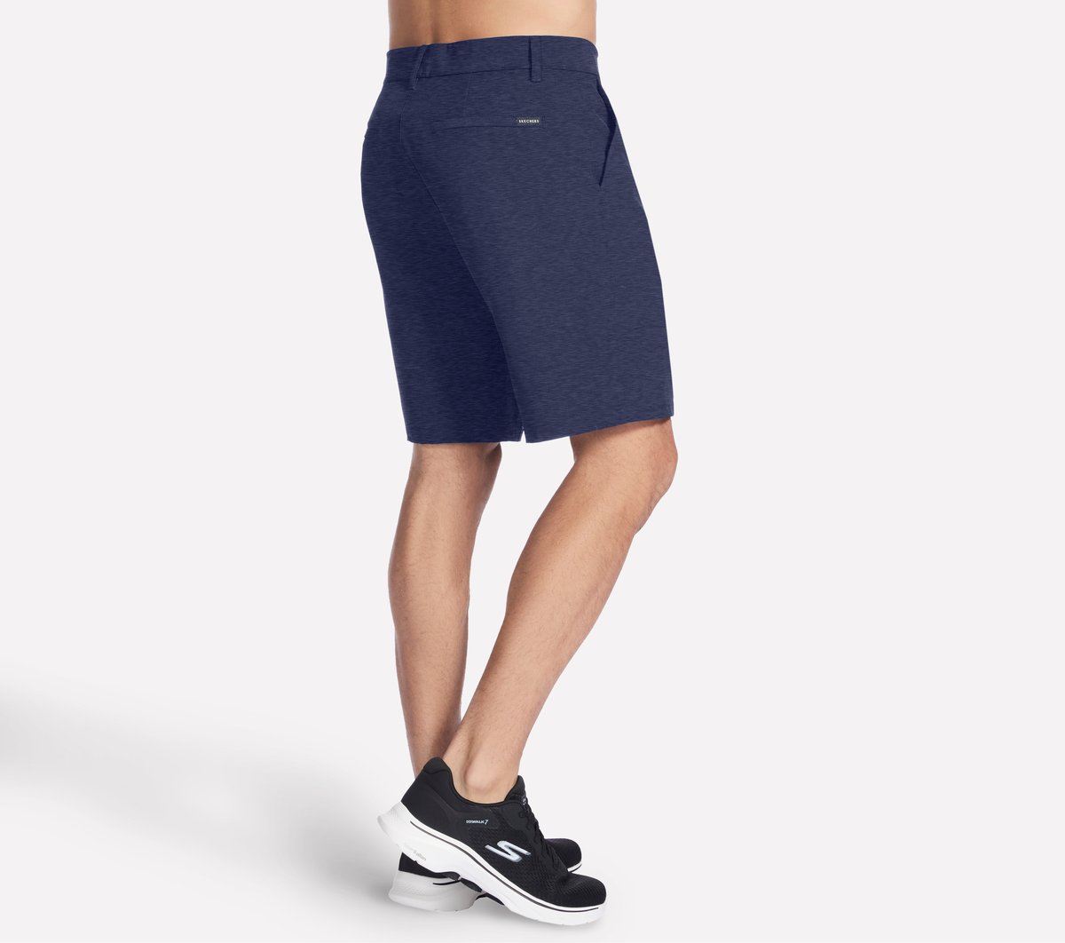 The GO WALK Everywhere 9-Inch Short — NAVY / YELLOW