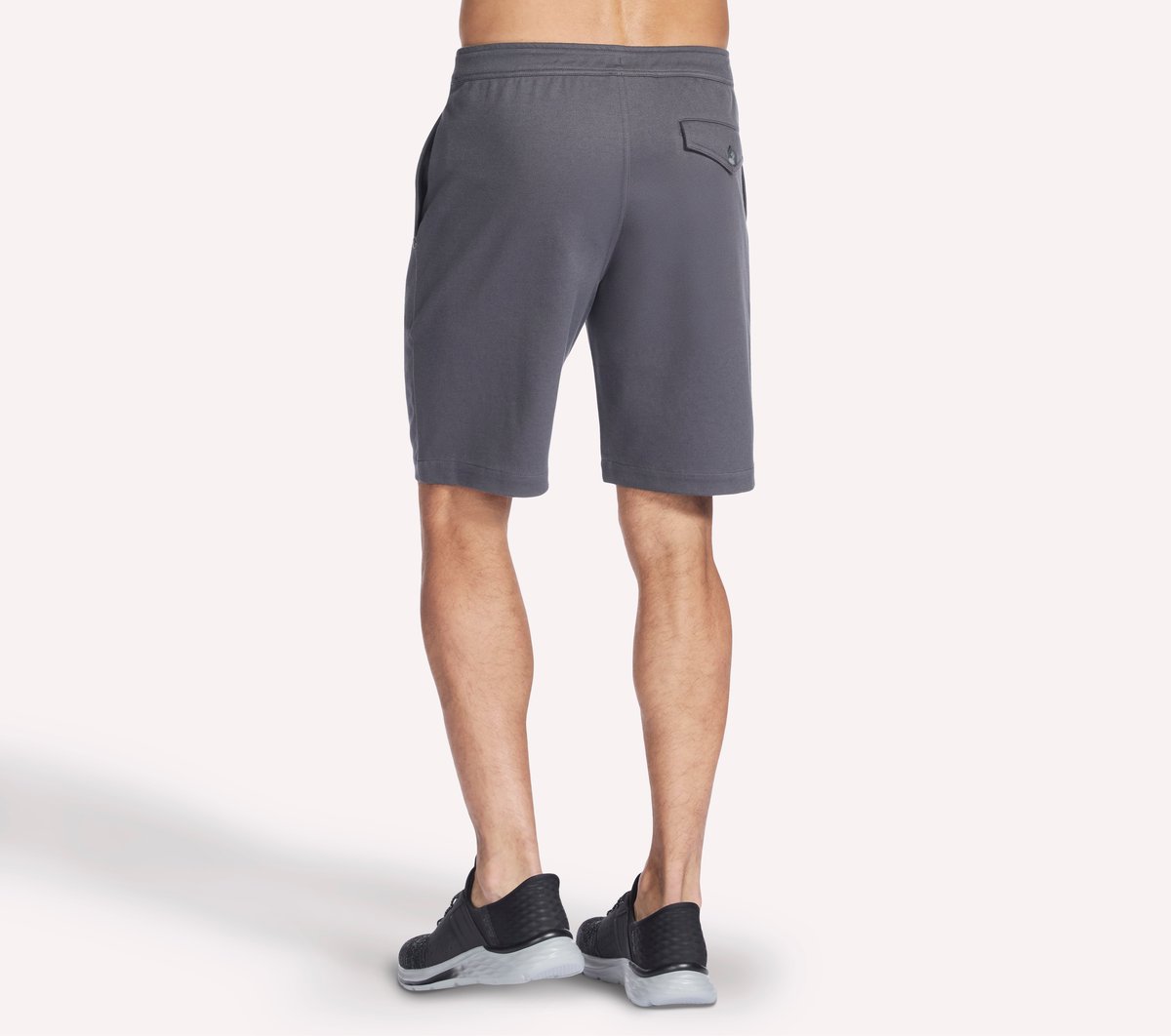Tech Twill Short — BLACK / CHARCOAL