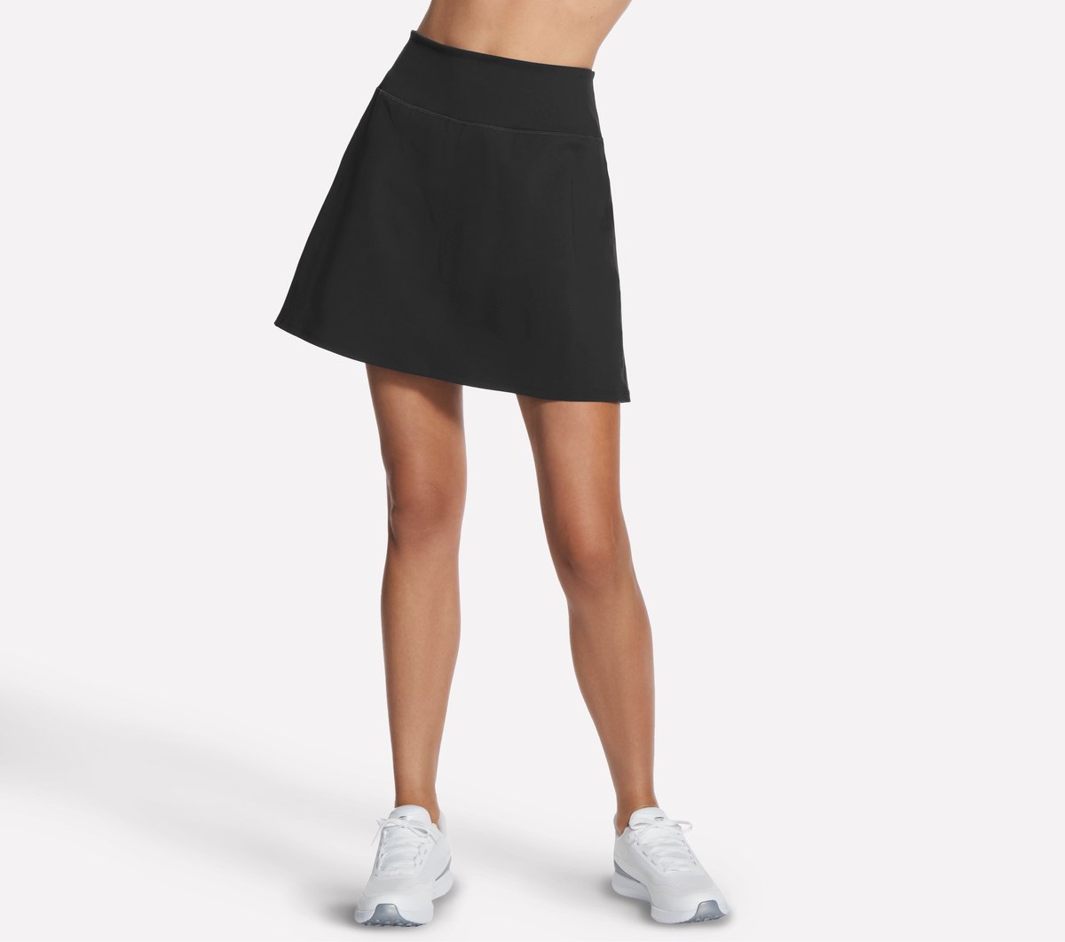 Skechers GO FLEX Pleated Skort en Negro, talla Pequeña