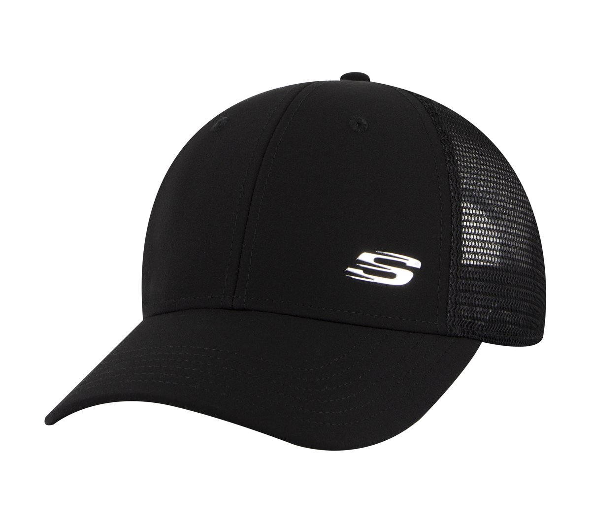 Skechers Donna Sport S Metal Hat in Nero