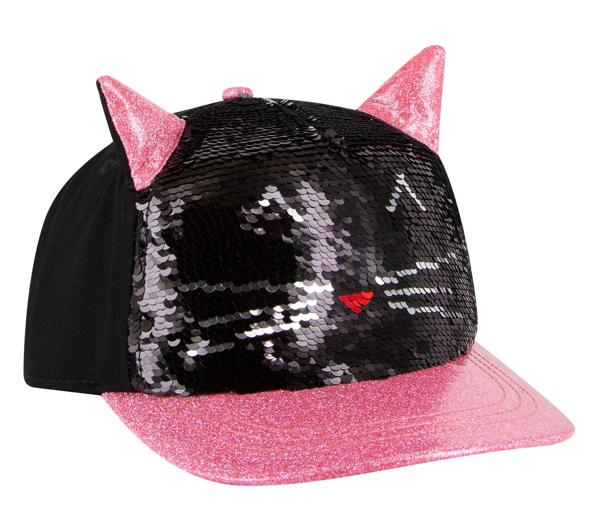 Skechers Dziewczęce Cat Ear Hat w Czarny (zdjęcie 5)