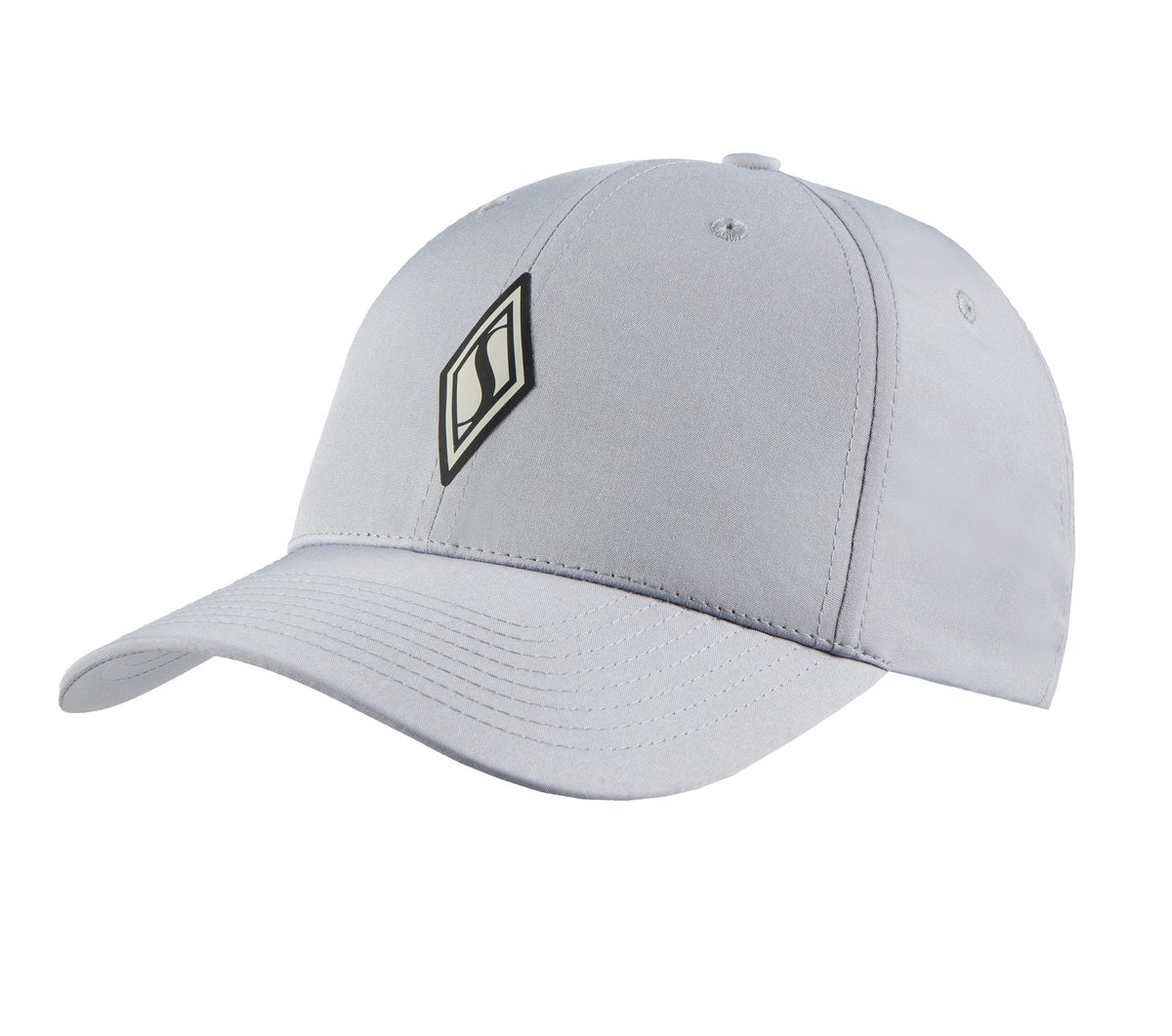 Skechers SKECHWEAVE Diamond Snapback Hat en Gris Claro