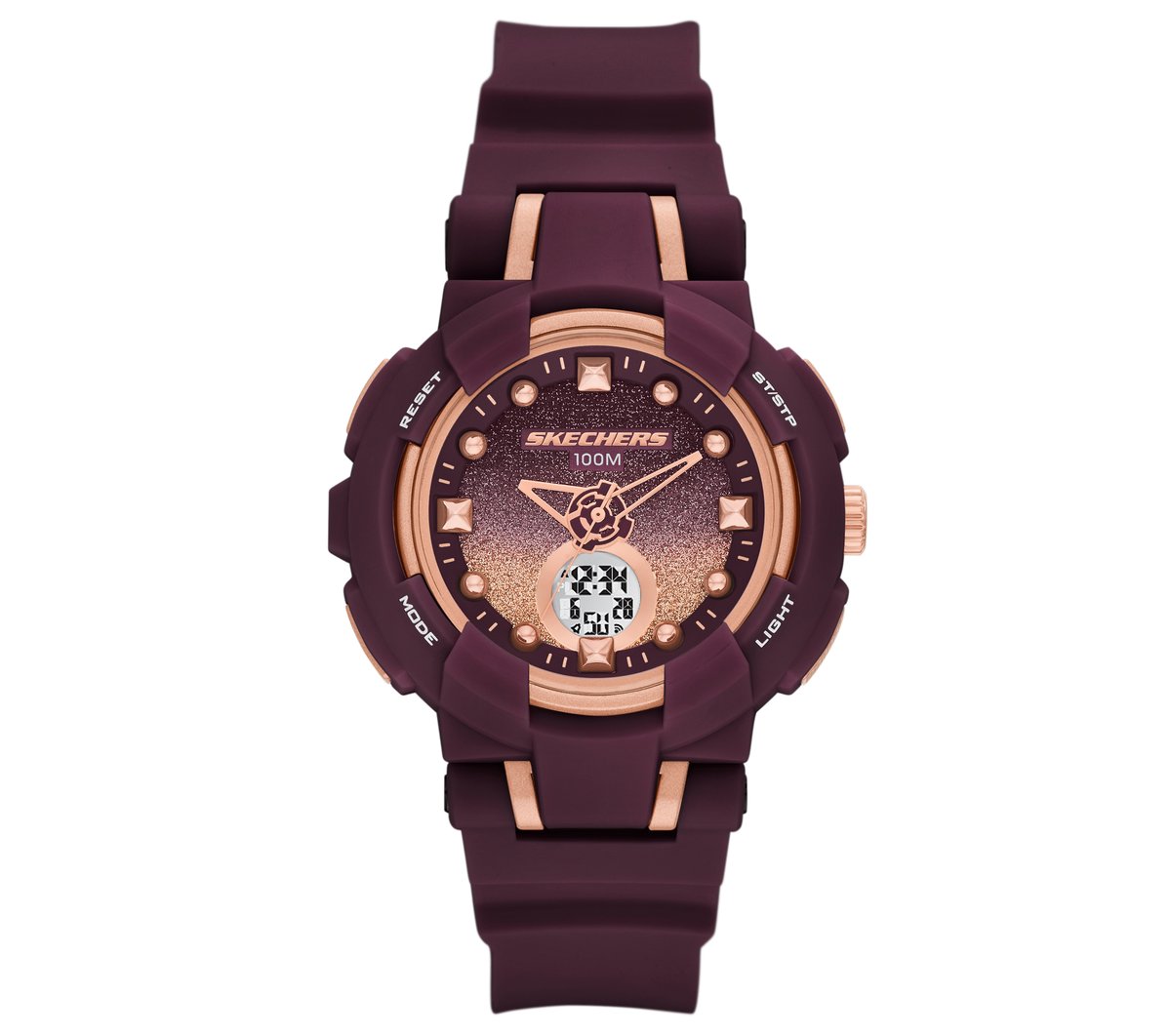 Skechers Brynwood reloj en Ciruela