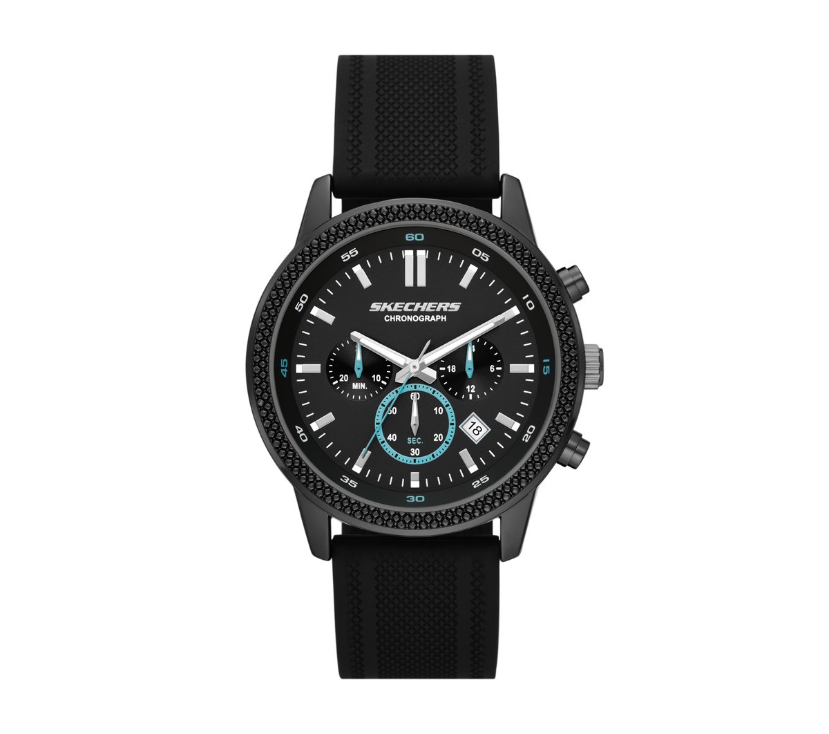 Skechers Clarkdale Chrono reloj en Negro