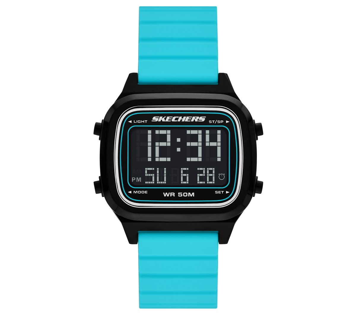 Skechers Slip-ins: Fiske reloj en Azul/Agua