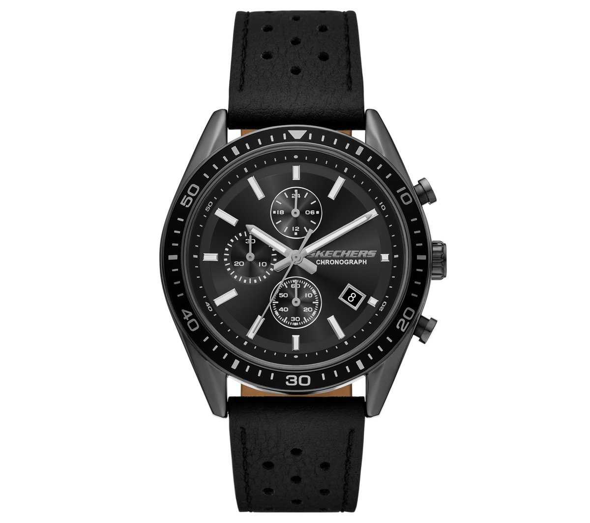 Skechers Hewes reloj en Negro