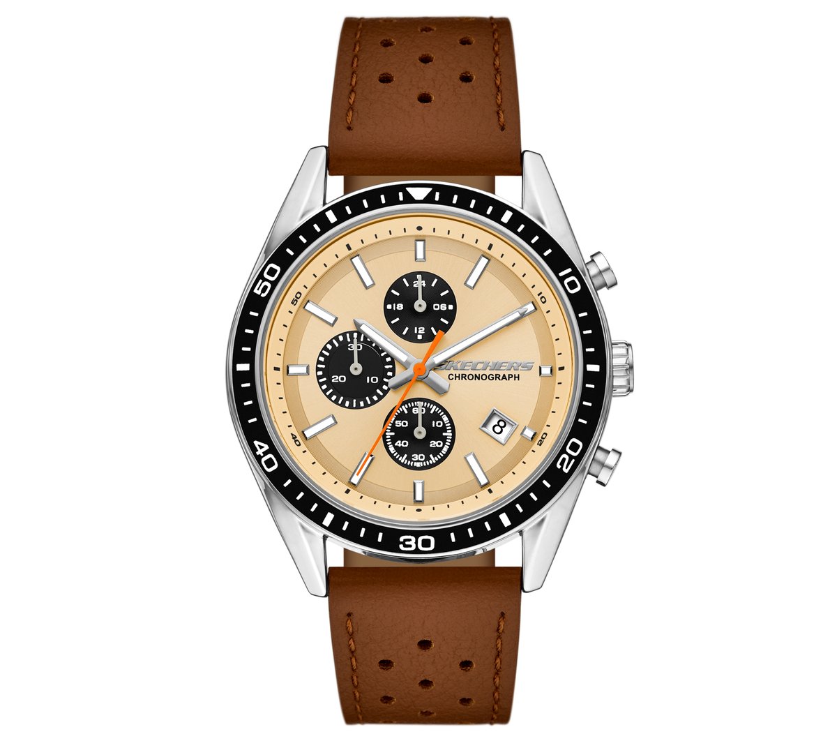 Skechers Hewes reloj en Marrón/Natural