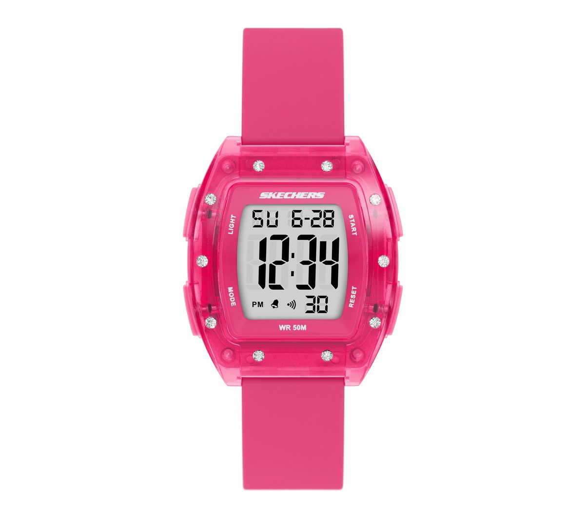 Skechers Sawtelle reloj en Rosa