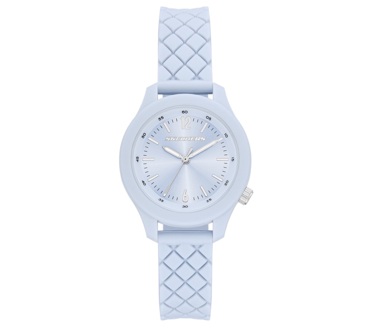 Skechers Donna Bayley Cozy Fit orologi in Blu Chiaro