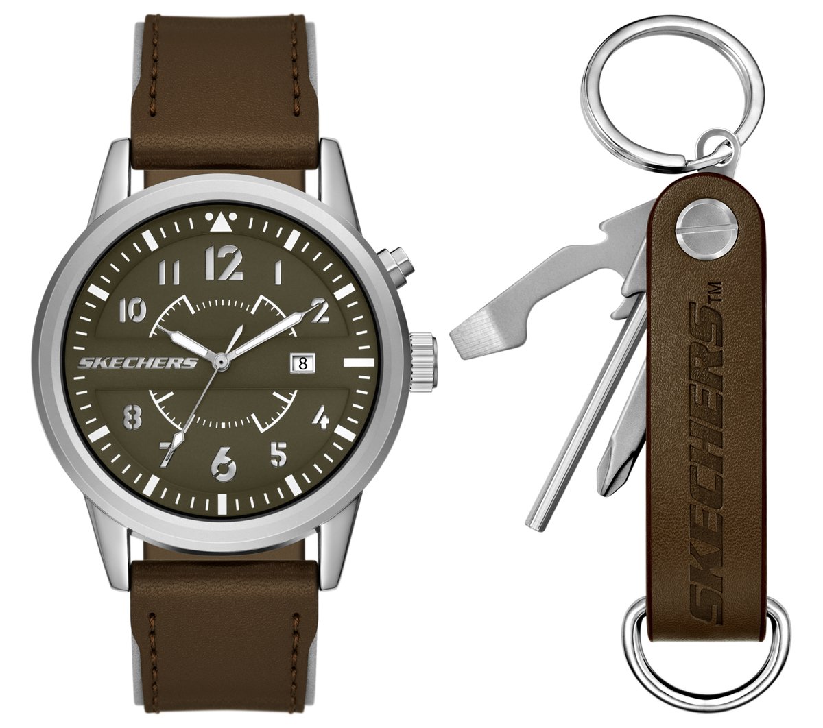 Skechers Work: Reflect reloj GWP en Marrón