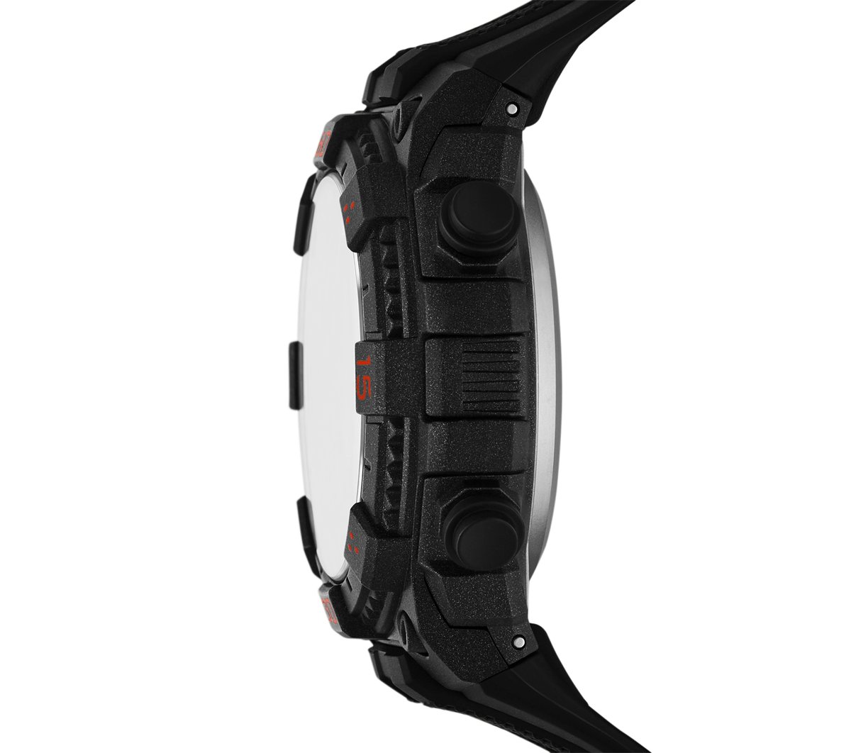 Solar Digital Watch — BLACK