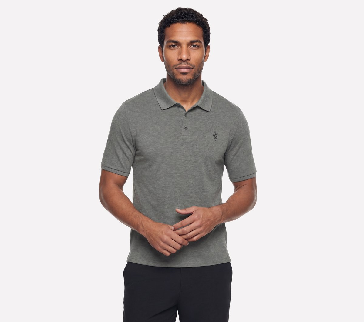 Skechers Off Duty Polo en Marengo, talla 2XL