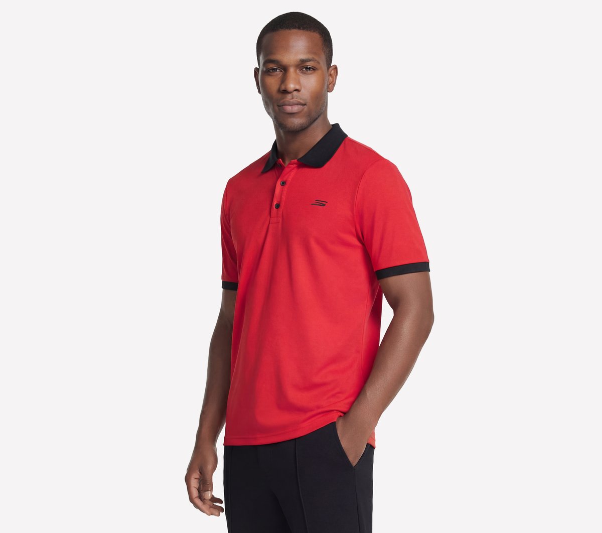 Victory Polo — RED / BROWN