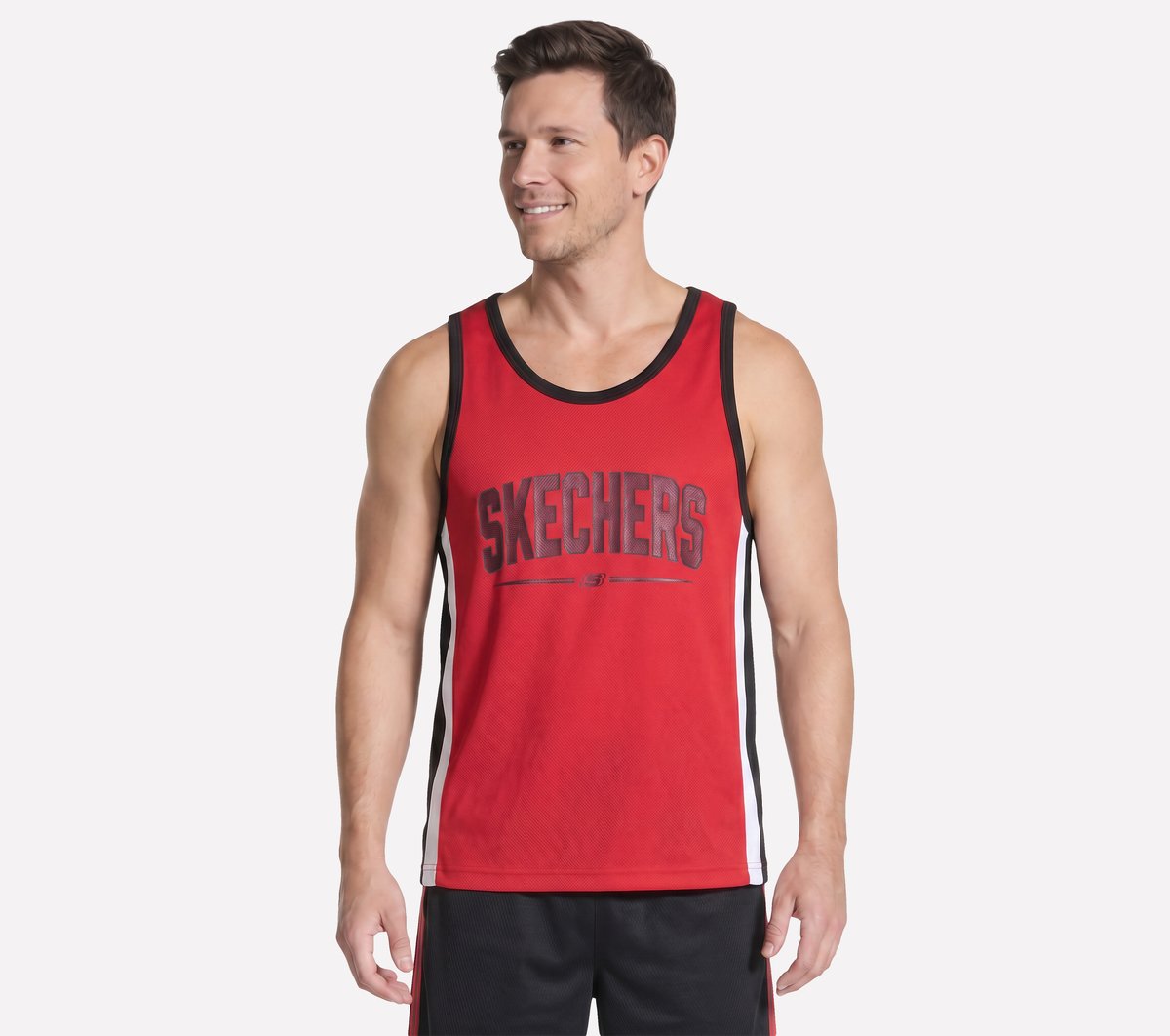 Skechers Street Jersey en Rojo/Marrón, talla 2XL