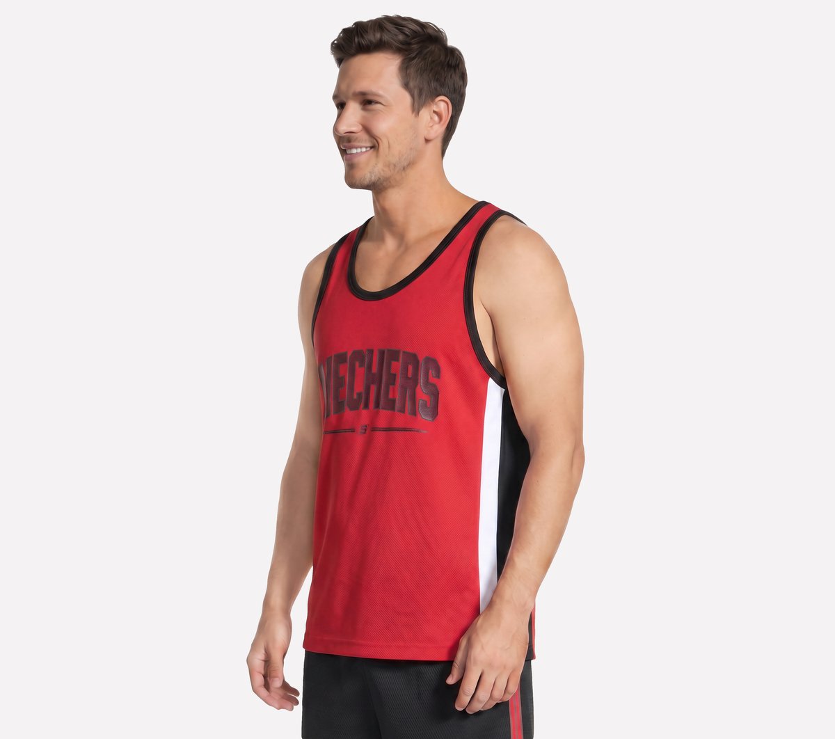Street Jersey — RED / BROWN