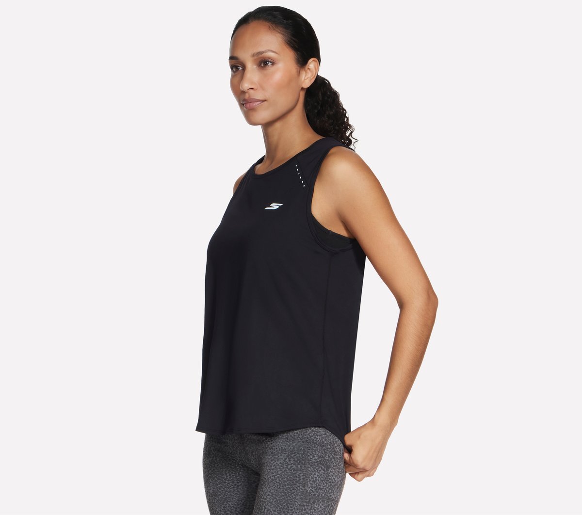 Stride Performance Tank — BLACK