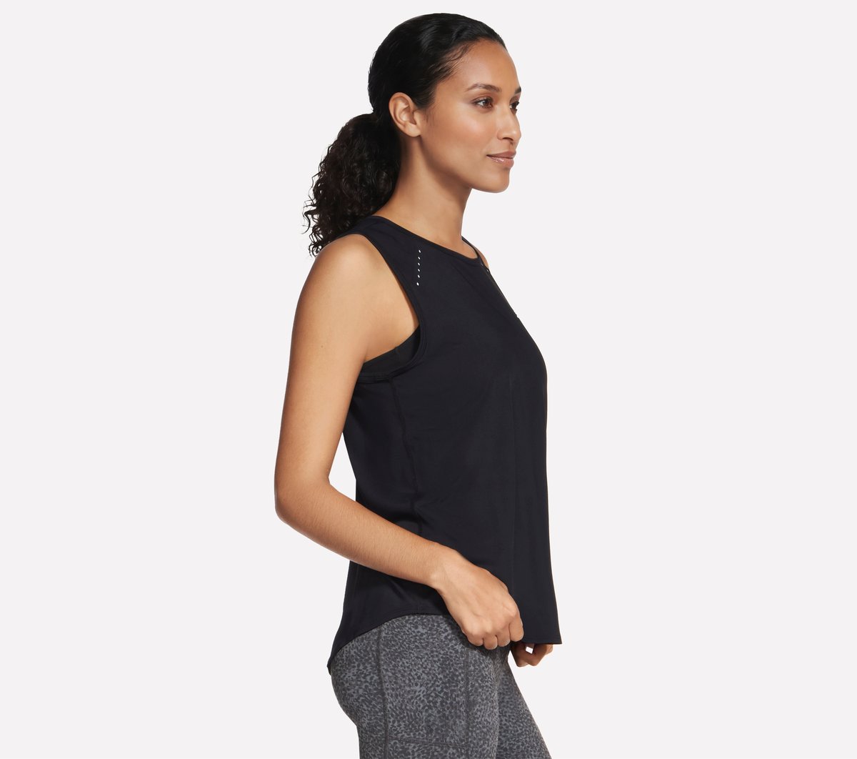 Stride Performance Tank — BLACK