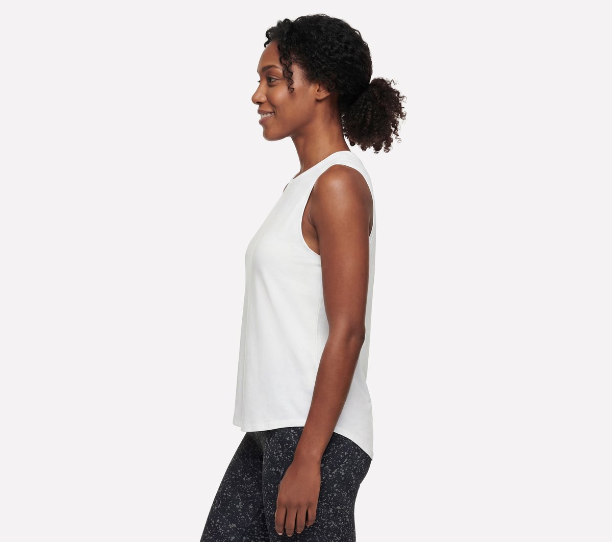 Stride Performance Tank — WHITE
