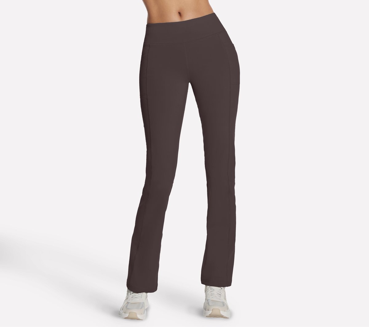 Skechers Donna GO WALK OG Pantaloni Regular Length in Marrone, Taglia 3XL