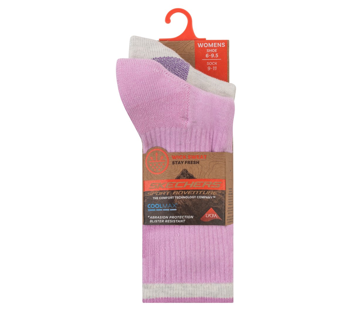 2 Pack Women's Crew Trail Socks