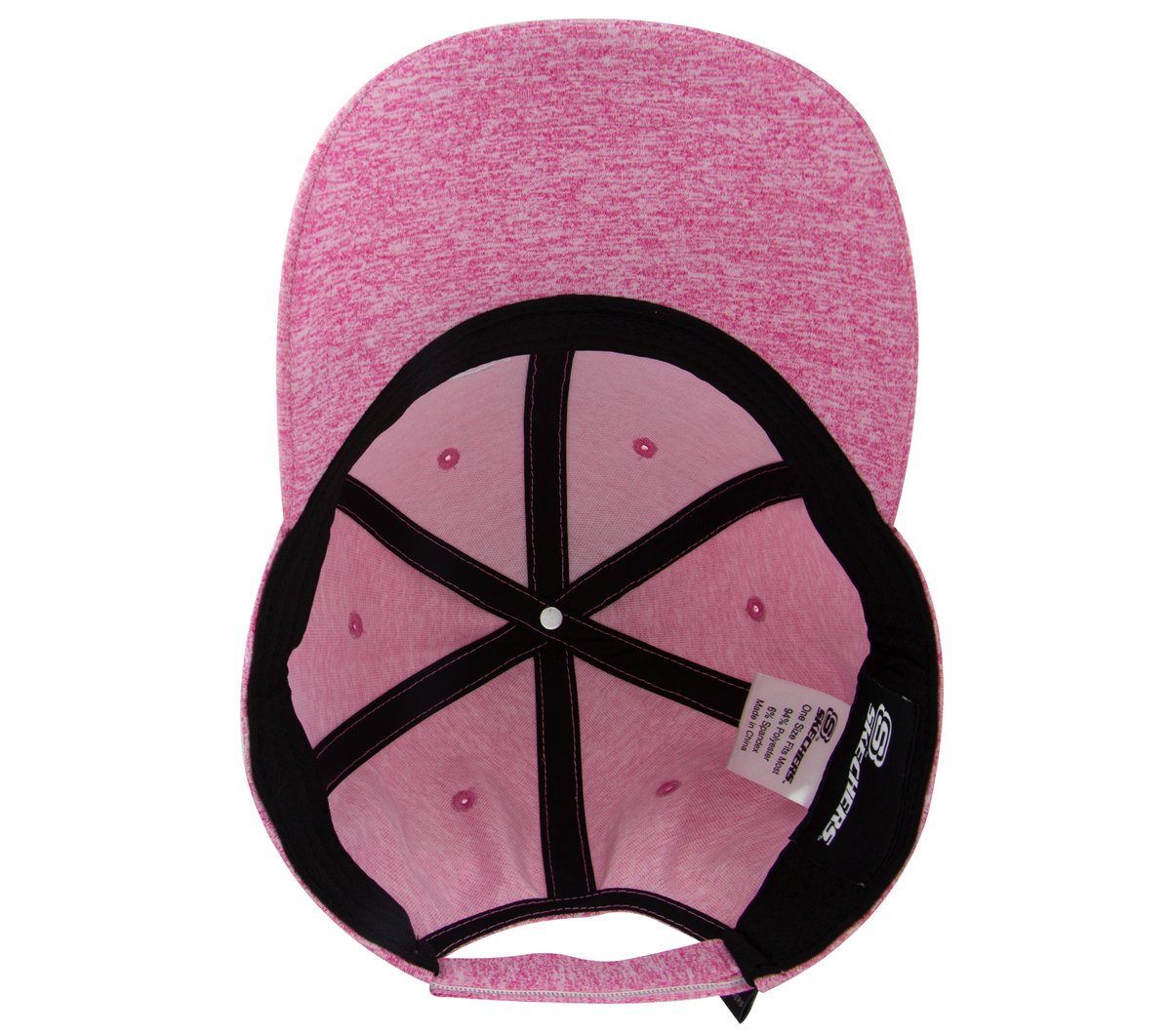 Women's Baseball Hat — HOT PINK / WHITE
