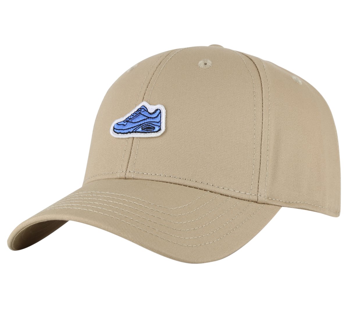 Skechers Kicks gorra de béisbol en Natural/Marrón