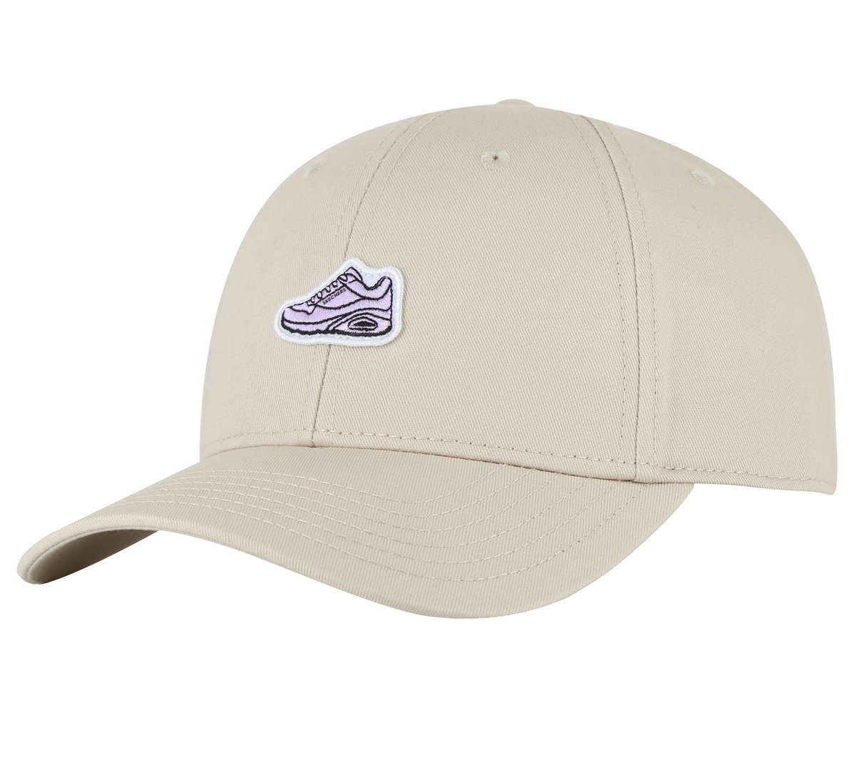 Skechers Kicks gorra de béisbol en Natural/Marrón Bronceado