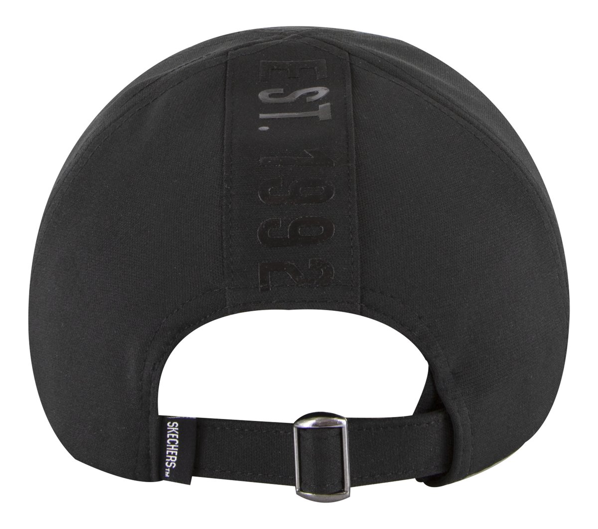 Wrap Logo Baseball Hat — BLACK