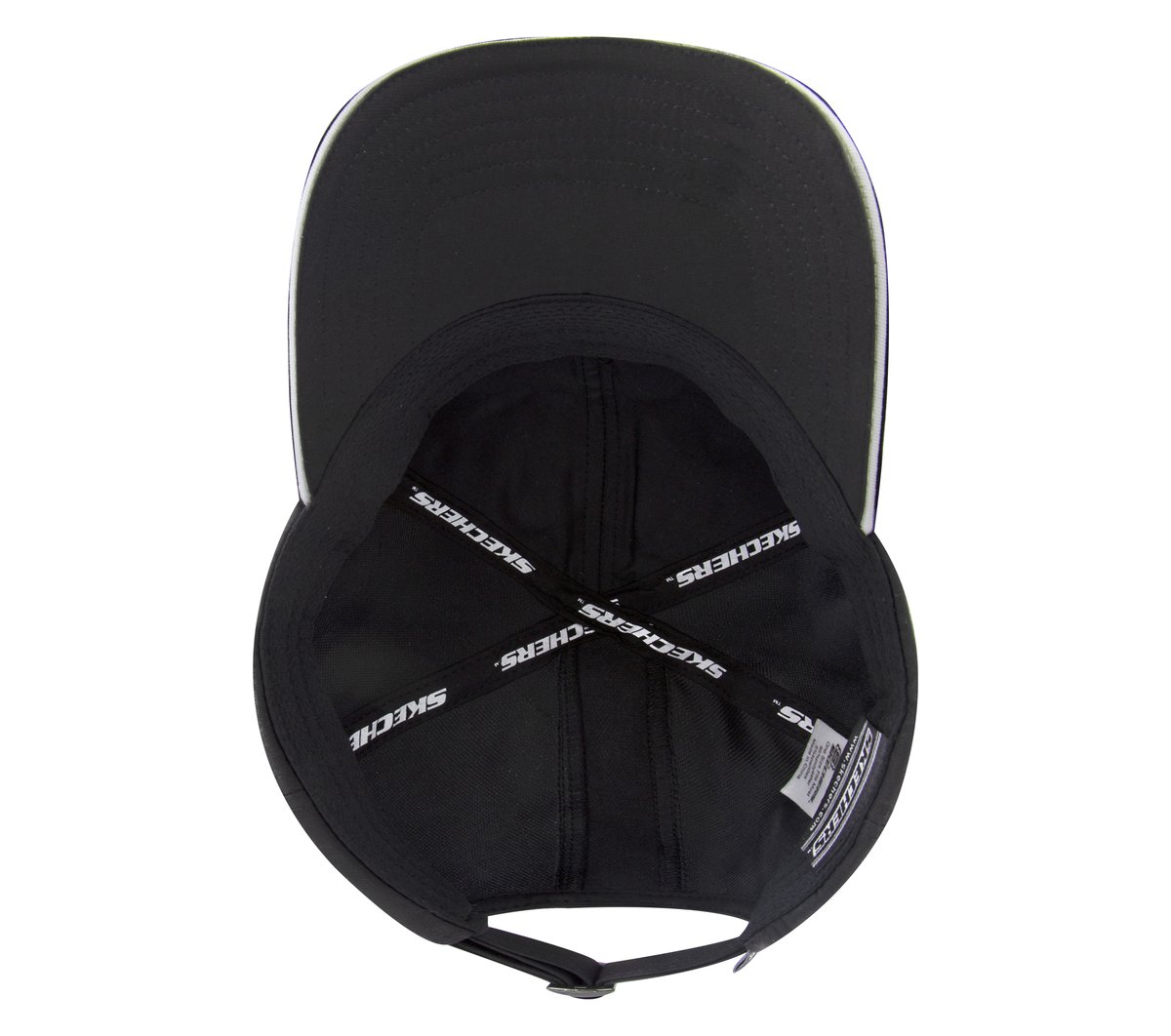 Wrap Logo Baseball Hat — BLACK
