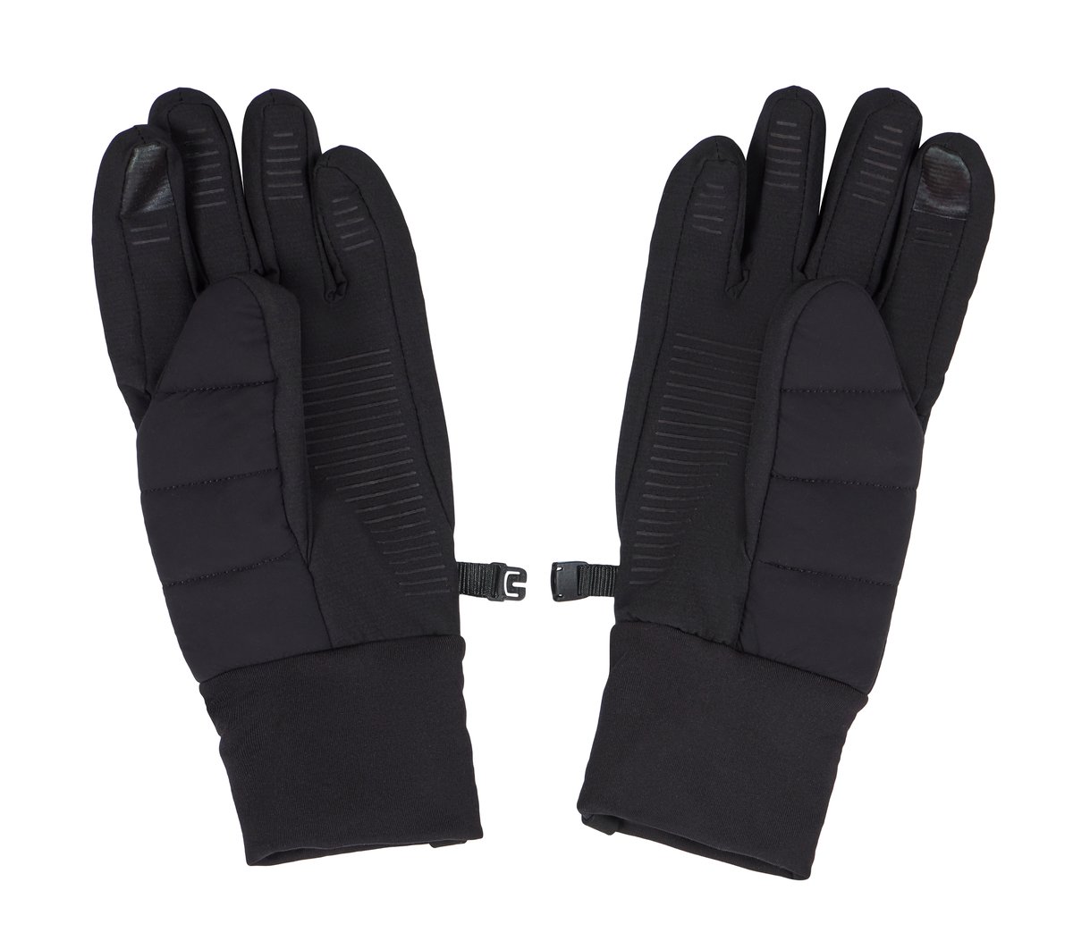 Quilted Nylon Touchscreen Winter Gloves - 1 Pack