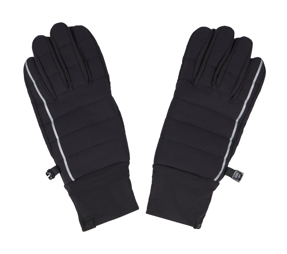 Quilted Nylon Touchscreen Winter Gloves - 1 Pack
