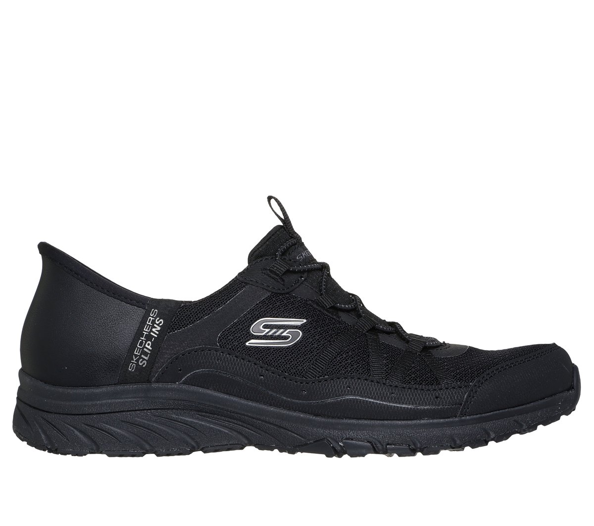 【新品、未使用】スケッチャーズ　スリップインズ　黒色(26.5㎝) SKECHERS スケッチャーズ SLIP-INS WORK スリップインズ ワーク
