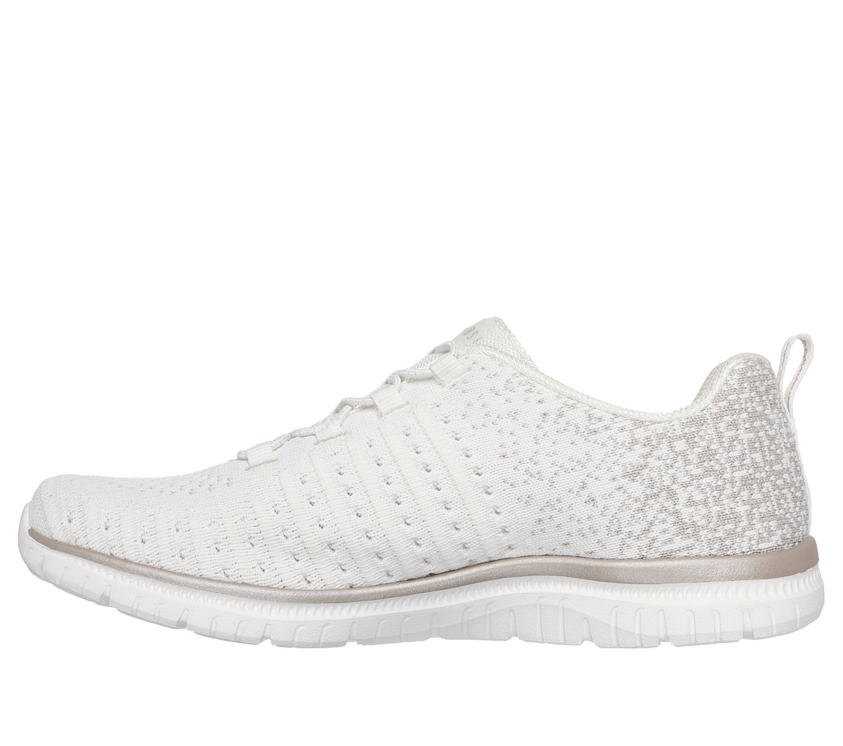 Skechers サイズ24(38) ホワイト スニーカー スケッチャーズ SKECHERS レディース スニーカー UNO WEDGE - HI