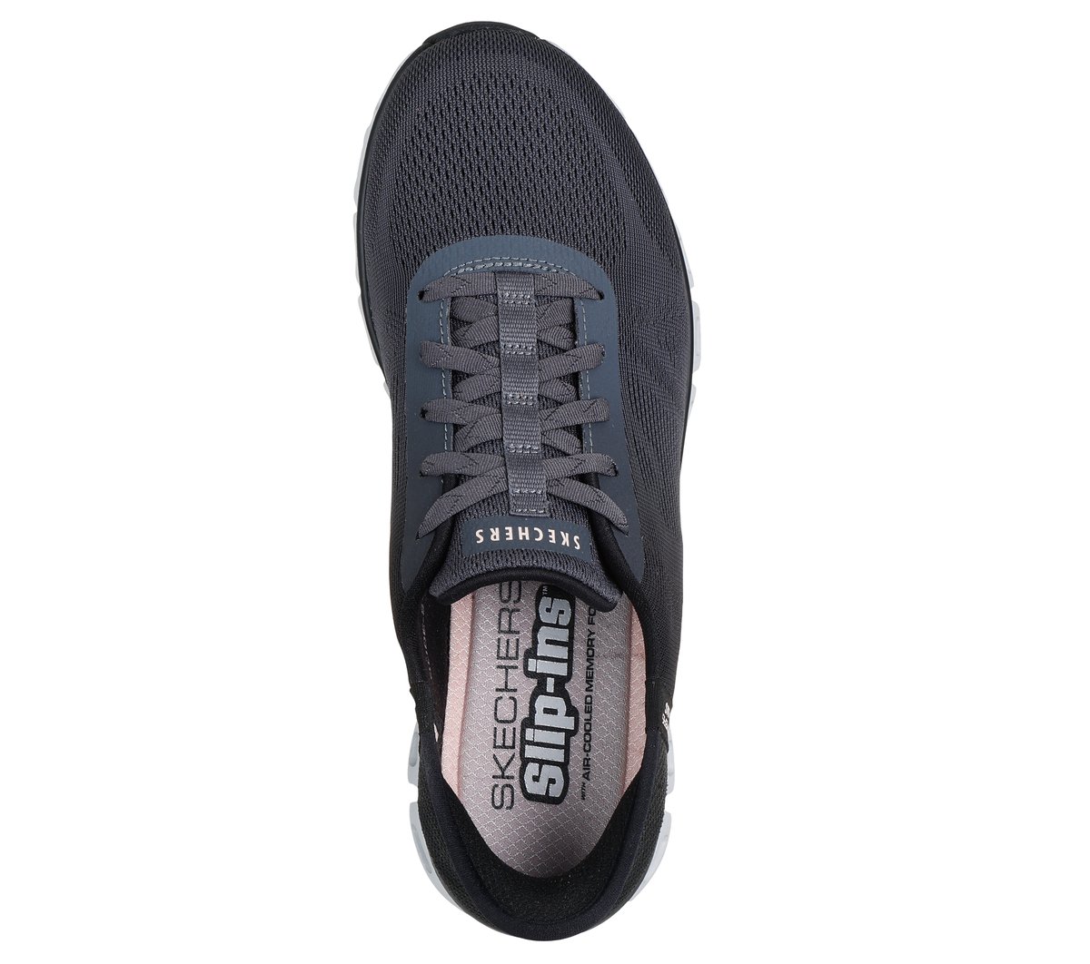 Skechers Slip-ins: Glide-Step - Excite - BLACK / CHARCOAL