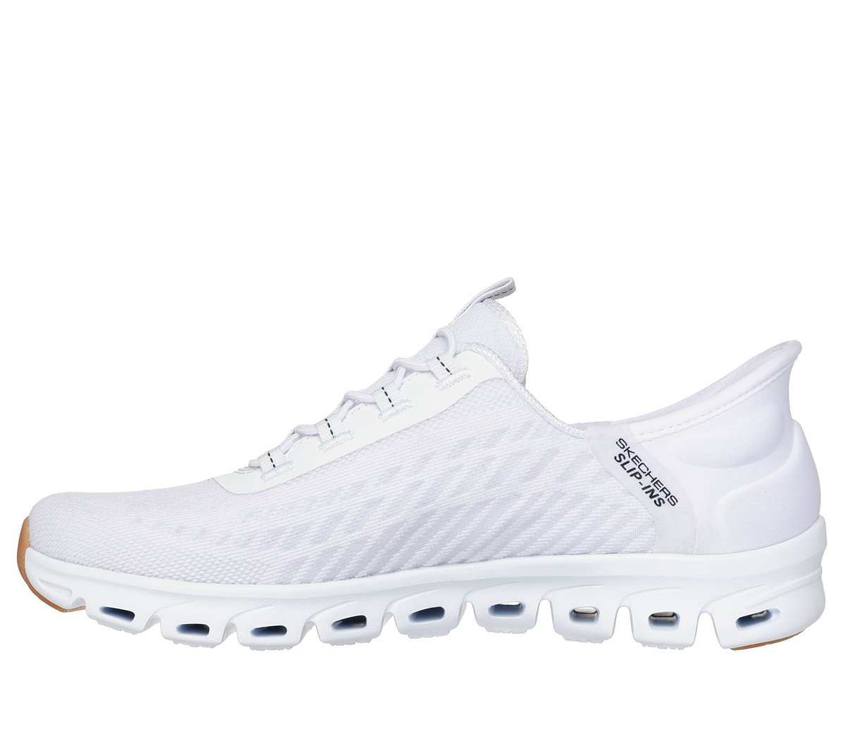 SKECHERS SLIP-INS GLIDE-STEPS ホワイト スケッチャーズ スリップインズ：グライドステップ プロ