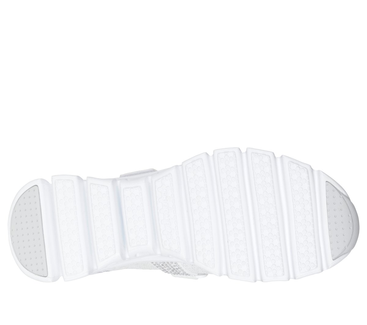 Skechers Slip-ins: Glide-Step - High Shine - WHITE / SILVER