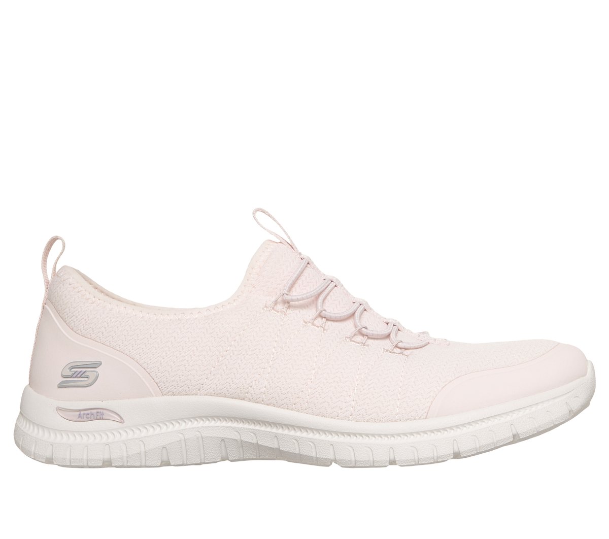 Skechers Dames Arch Fit Virtue - Dahlia CM Blush Roze, Maat 35, Vegan, Mag in de wasmachine, Medium