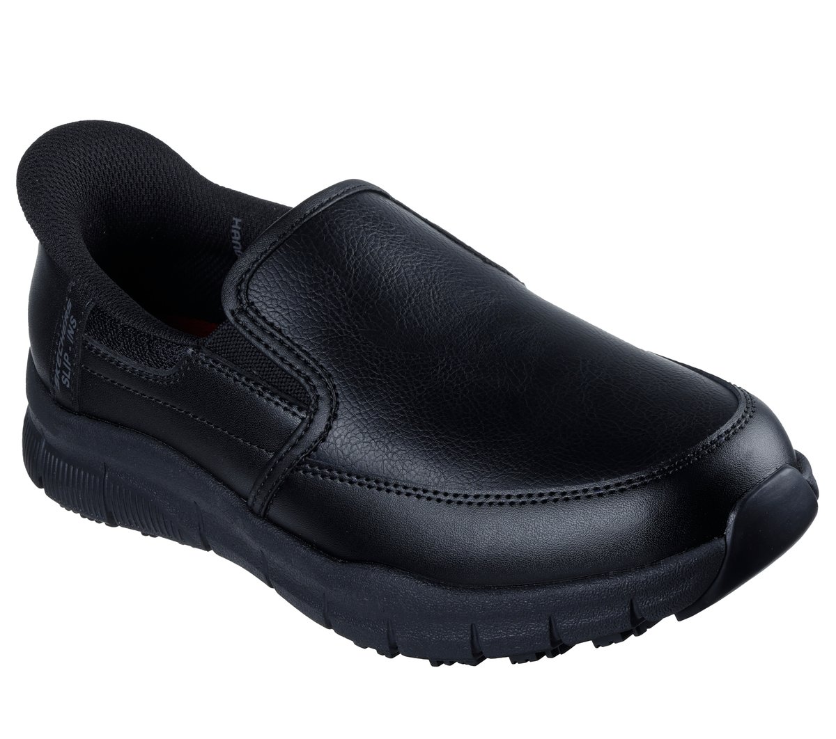 SKECHERS Slip-Ins ブラック Skechers Slip-ins Work: Nampa - Engus