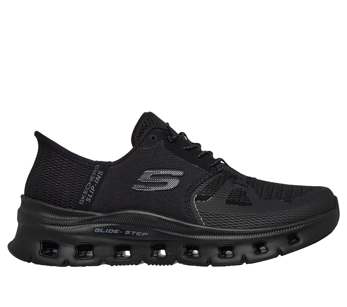 Skechers Slip-ins Work Slip-Resistant: Glide-Step Pro - Edrura Chaussures Moyen Width en Taupe, Pointure 43, Vegan