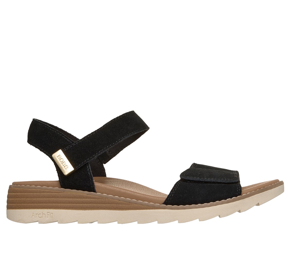 BOBS Arch Fit Oasis - Daisy Steps - BLACK