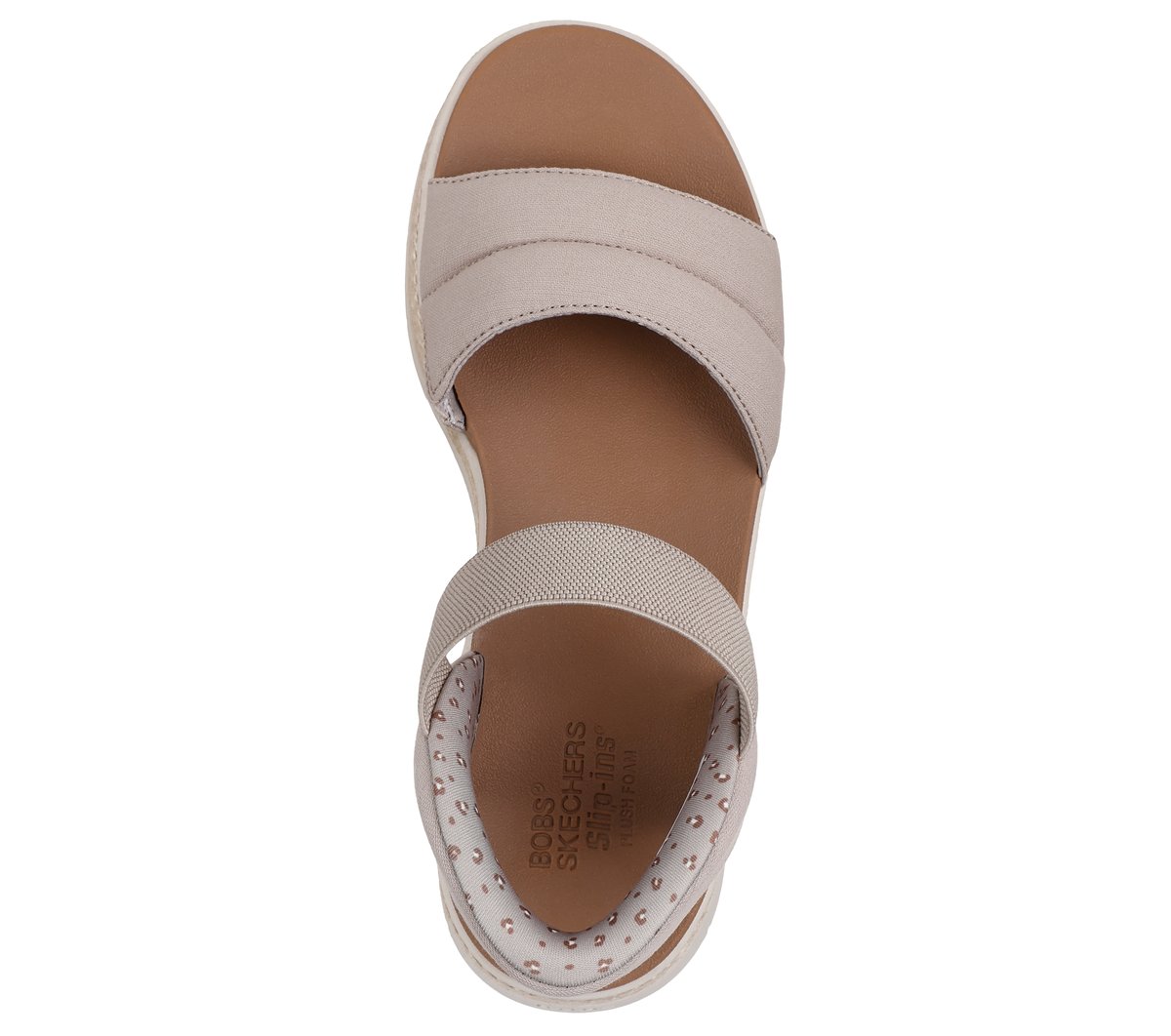 新品未使用★SKECHERS BOBS slip-insサンダル　23cm Skechers Slip Ins Bobs Sun Ray Womens Taupe Sandal-19174