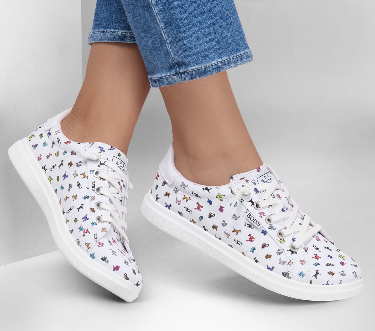 BOBS D'Vine - Roaming Pup - WHITE / MULTI